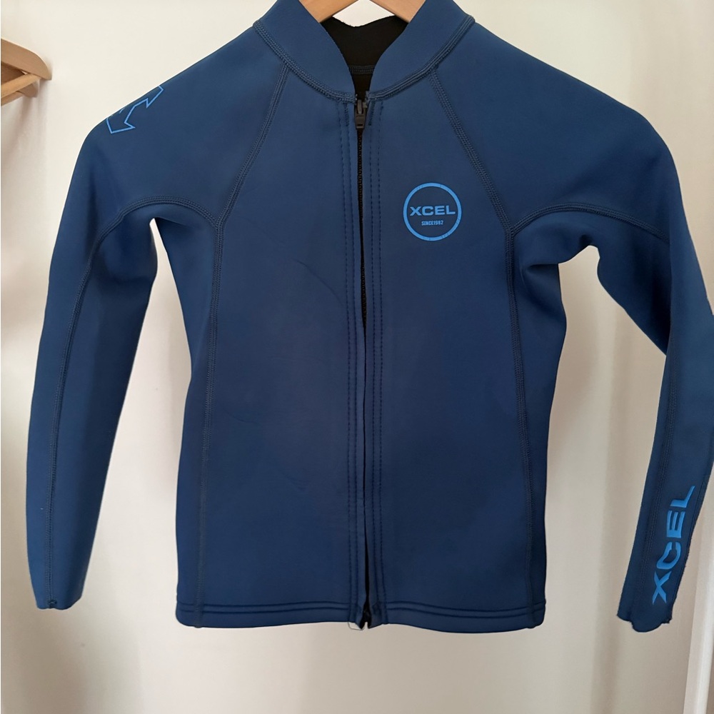 Kids Blue wetsuit Jacket